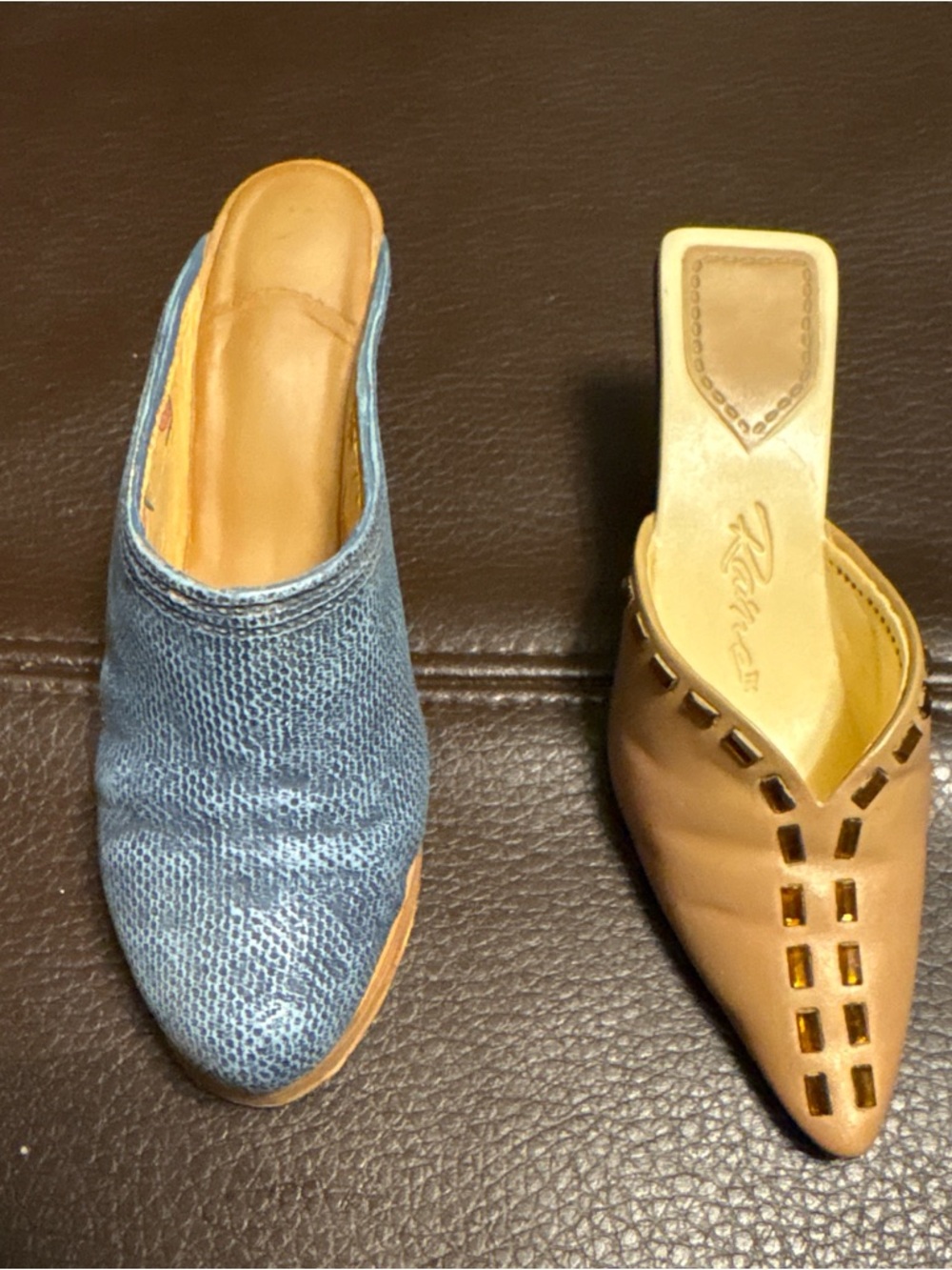 VNG Radiance Just The Right Shoe Collectible Figurine 2002 & "Denim Blues" 2001